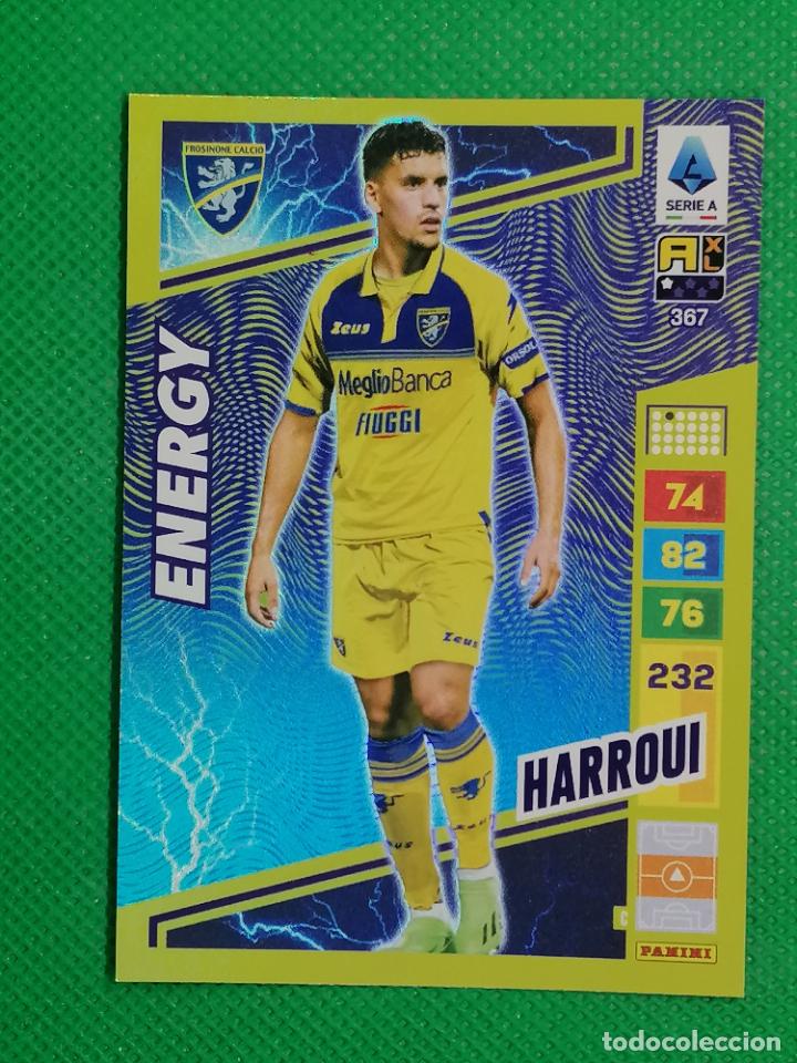 Cromos de f&uacute;tbol: 367 HARROUI FROSINONE ENERGY CALCIATORI ADRENALYN XL 2023 2024 23 24