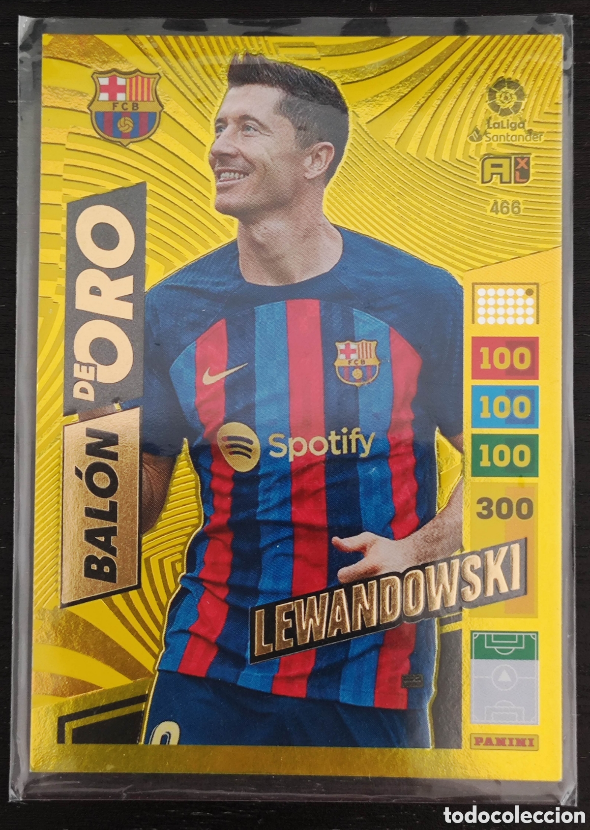 Lewandowski Balón de Oro Adrenalyn XL La Liga 2022 2023