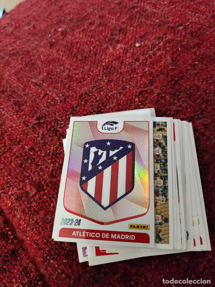 Football Stickers: escudo 22 atletico de madrid liga femenina finetwork 2024 2023 24 23 sin pegar