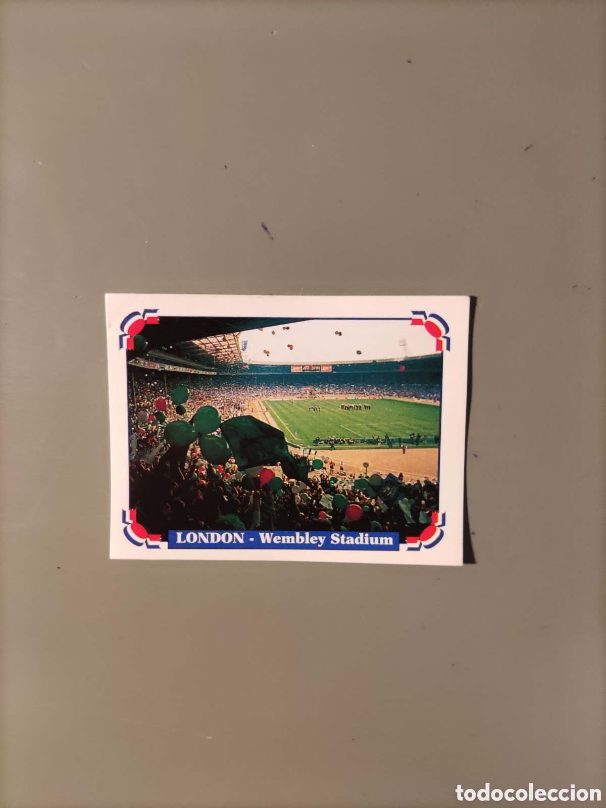 Cartes &agrave; collectionner de Football: LONDON WEMBLEY STADIUM 20 EURO EUROCOPA 1996 96 PANINI NUNCA PEGADO SIN PEGAR