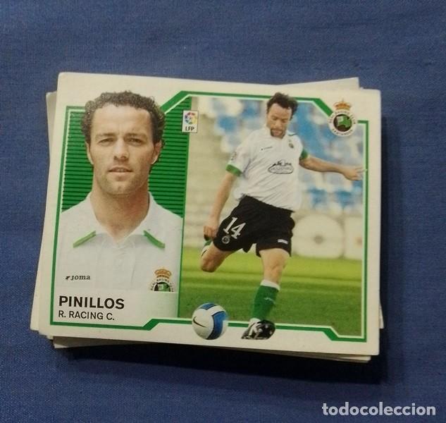 Cromos de Futebol: cromo R. Racing C. Pinillos LIGA ESTE 07-08