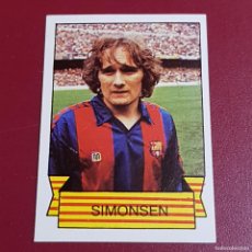 Cromos de Fútbol: BARÇA - BARCELONA CAMPEON 84 85 - 1984 1985 - SIMONSEN - NUNCA PEGADO