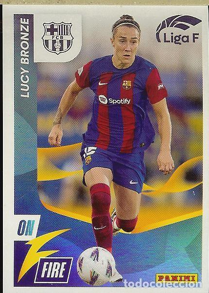 Cromos de f&uacute;tbol: CROMO PANINI - LIGA F FEMENINA 2023-24 (23 - 24) - ON FIRE N&ordm; 342 - LUCY BRONZE - BARCELONA
