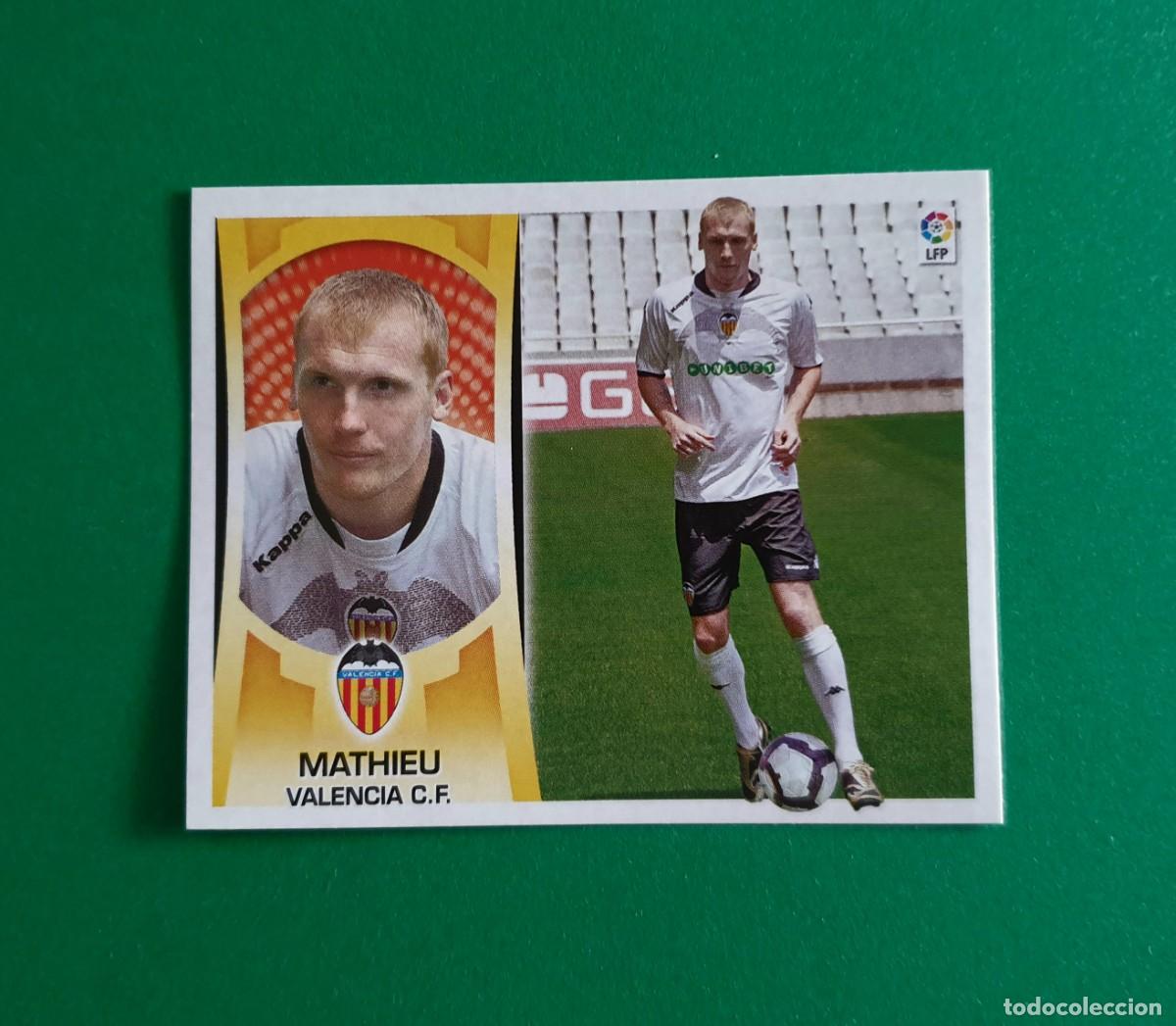 Cromos de f&uacute;tbol: 8 MATHIEU - VALENCIA - EDICIONES ESTE 2009-10 - 09/10 (NUEVO) - Foto 1