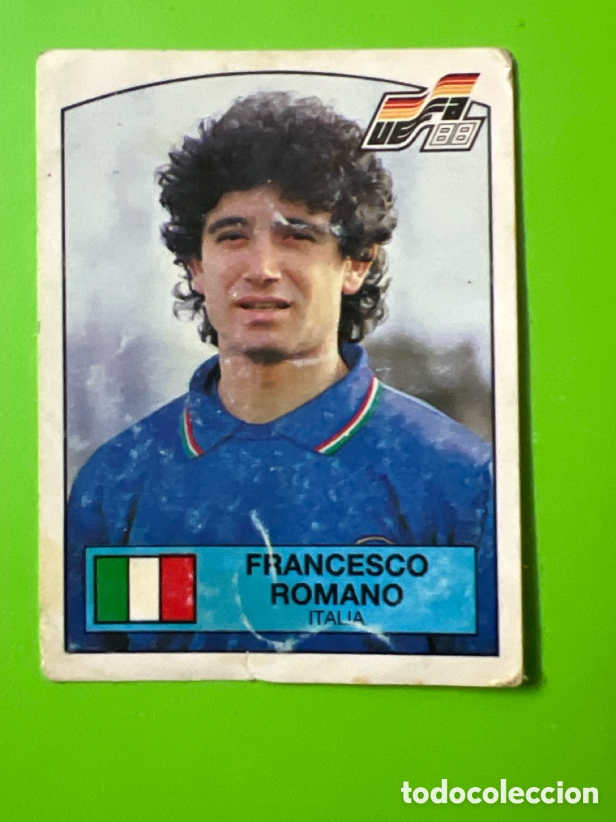 Football Stickers: C5967. Romano euro 88 1988 Italia Eurocopa 93 sin pegar