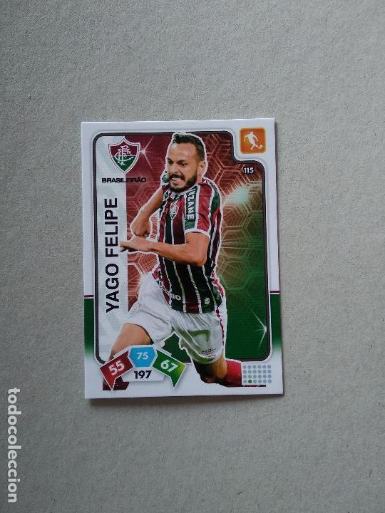 Cromos de Futebol: 115 YAGO FELIPE FLUMINENSE CROMO FUTBOL PANINI LIGA BRASIL 20-21 ADRENALYN BRASILEIRAO 2020-2021