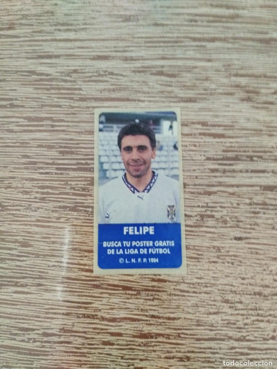 Figurine di Calcio: Pegatina Chicle Felipe - Tenerife - Liga 1994 - Sin pegar - Cromo Futbol Sonrics