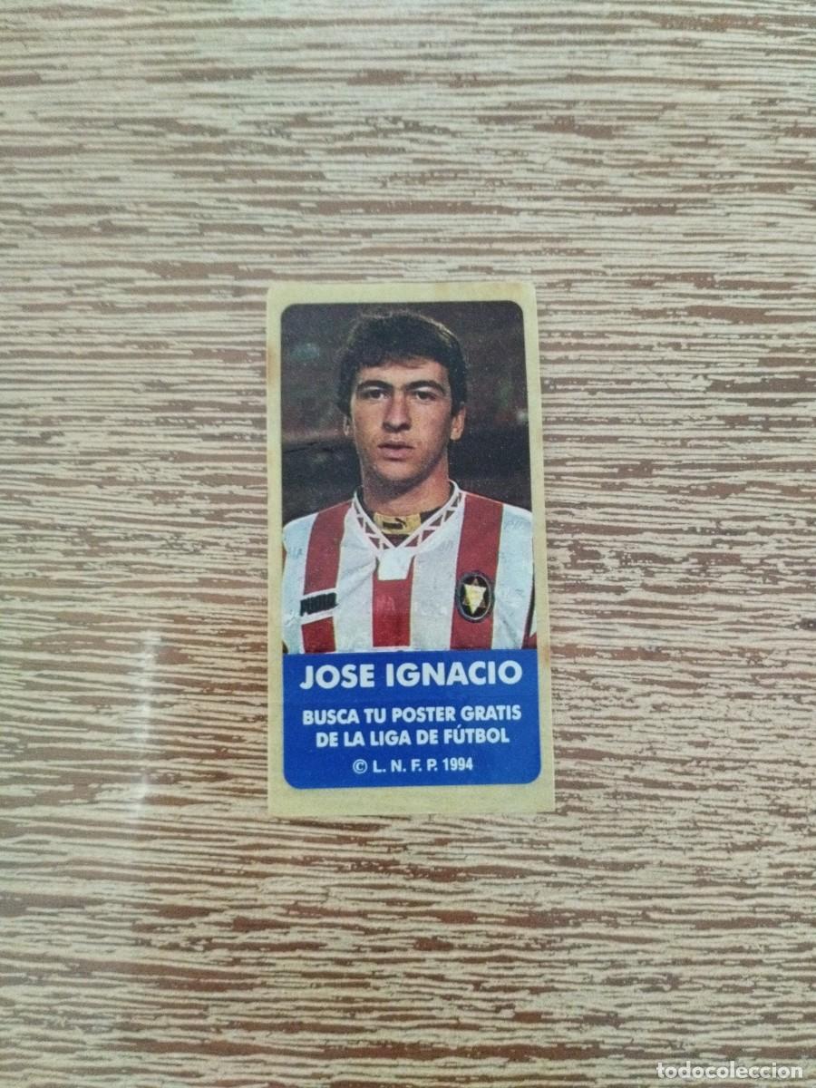 Fu&szlig;ball-Sticker: Pegatina Chicle Jose Ignacio - Logro&ntilde;es - Liga 1994 - Sin pegar - Cromo Futbol Sonrics
