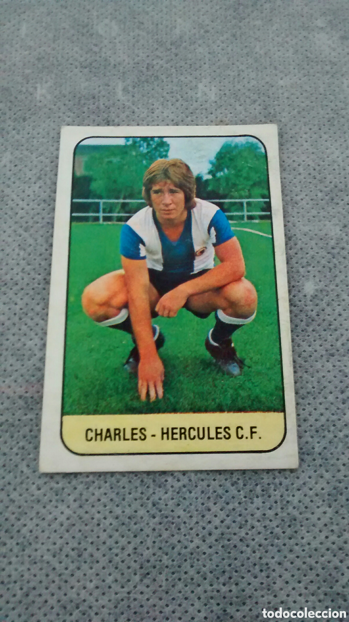 Cromos de f&uacute;tbol: CHARLES, HERCULES, EDICIONES ESTE 78 79 DESPEGADO - Foto 1