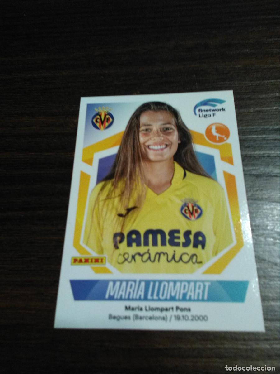 Figurine di Calcio: Cromo PANINI Liga Espa&ntilde;ola Femenina 2022/2023 Mmaria Llompart Villareal 317