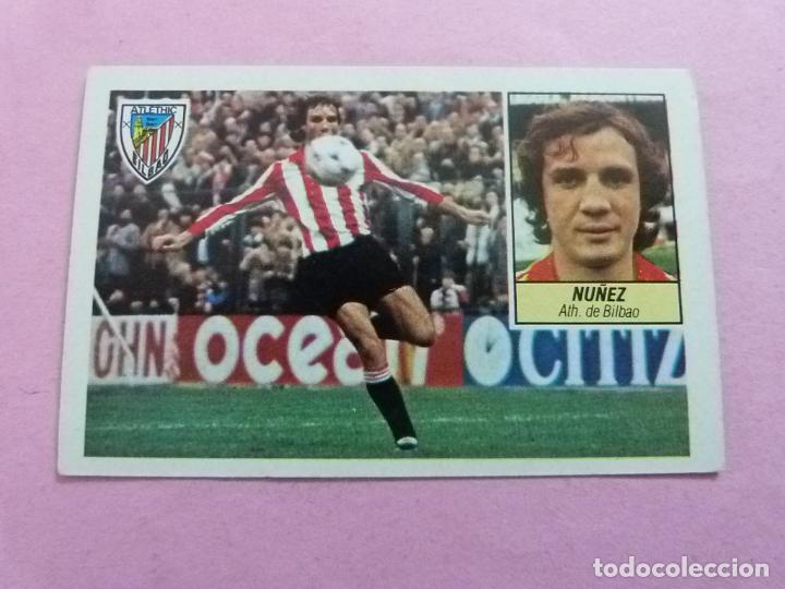 Figurine di Calcio: CROMO DE FUTBOL NU&Ntilde;EZ DEL ATH.BILBAO SIN PEGAR LIGA ESTE 1984-1985/84-85