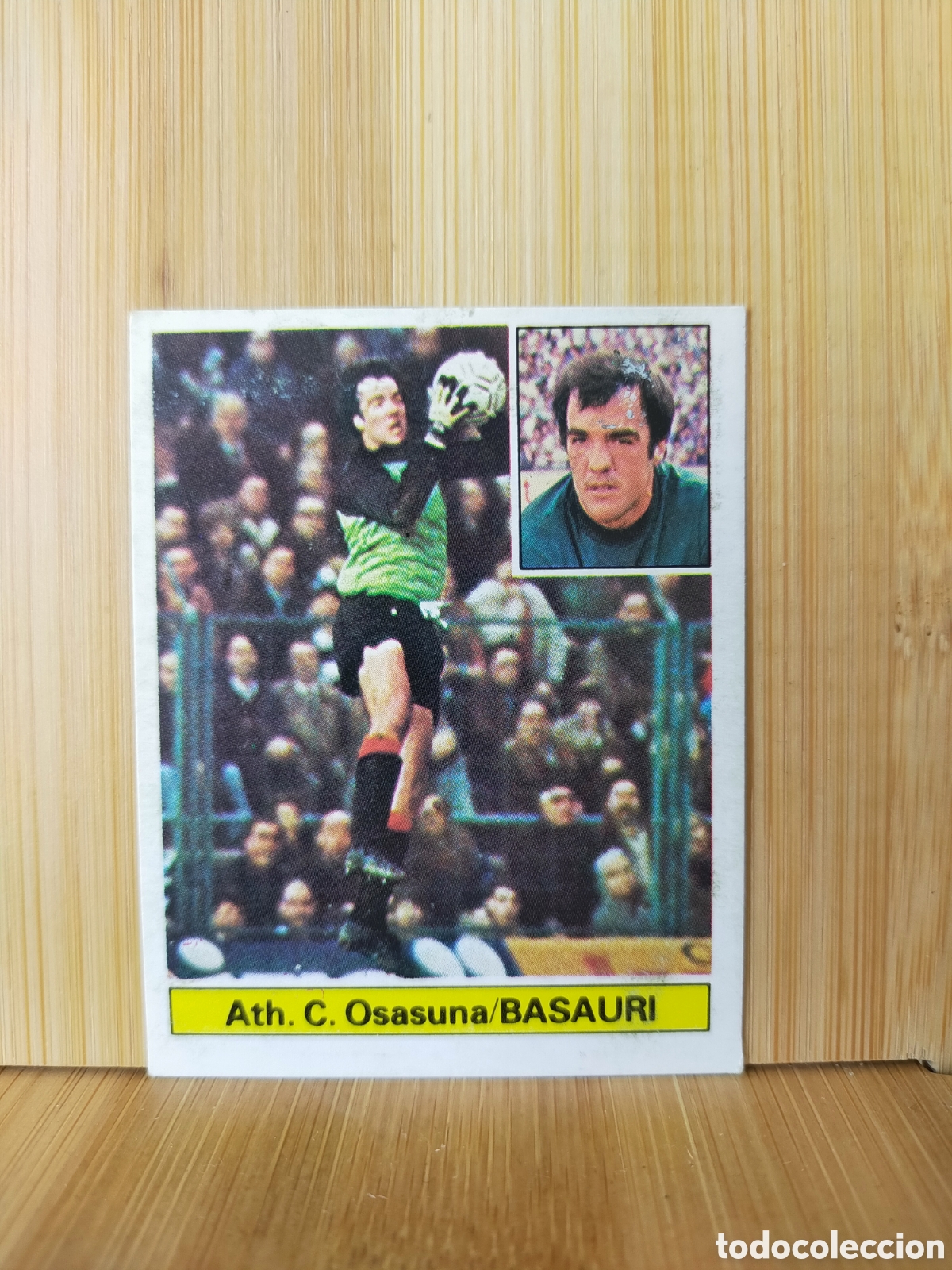 Cromos de f&uacute;tbol: 1981 1982 81 82 ESTE CROMO DESPEGADO OSASUNA BASAURI - Foto 1