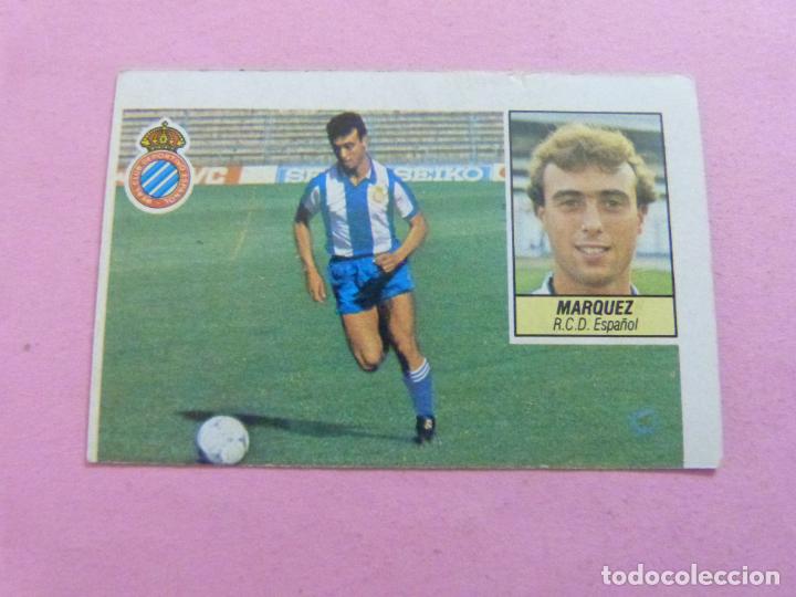 Fu&szlig;ball-Sticker: CROMO DE FUTBOL MARQUEZ R.C.D.ESPA&Ntilde;OL-ESPANYOL SIN PEGAR LIGA ESTE 1984-1985/84-85