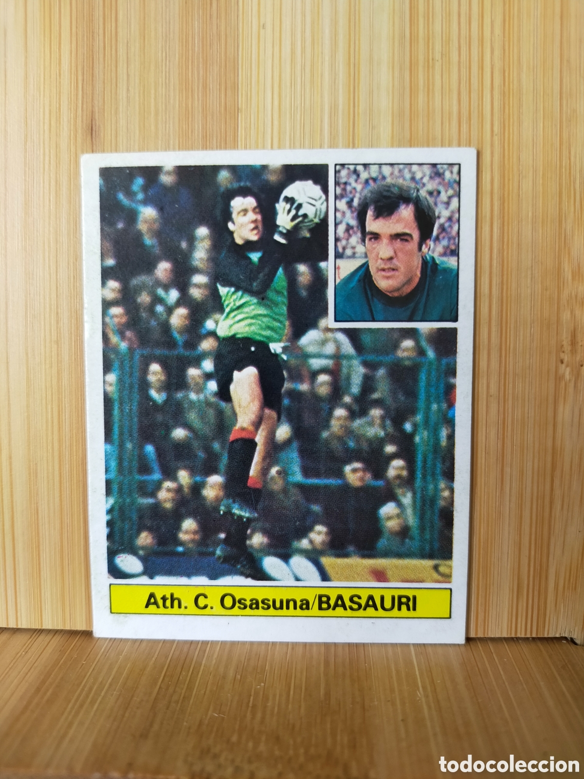 Cromos de f&uacute;tbol: 1981 1982 81 82 ESTE CROMO DESPEGADO OSASUNA BASAURI - Foto 1