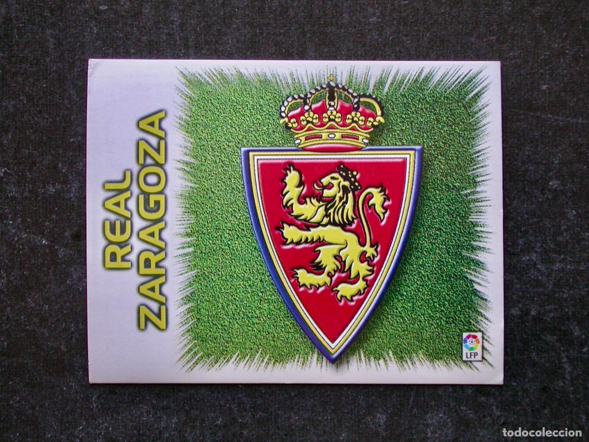 Fu&szlig;ball-Sticker: ESCUDO / ZARAGOZA / LIGA ESTE 1999-2000 99-00 / COLECCIONES ESTE / NUNCA PEGADO