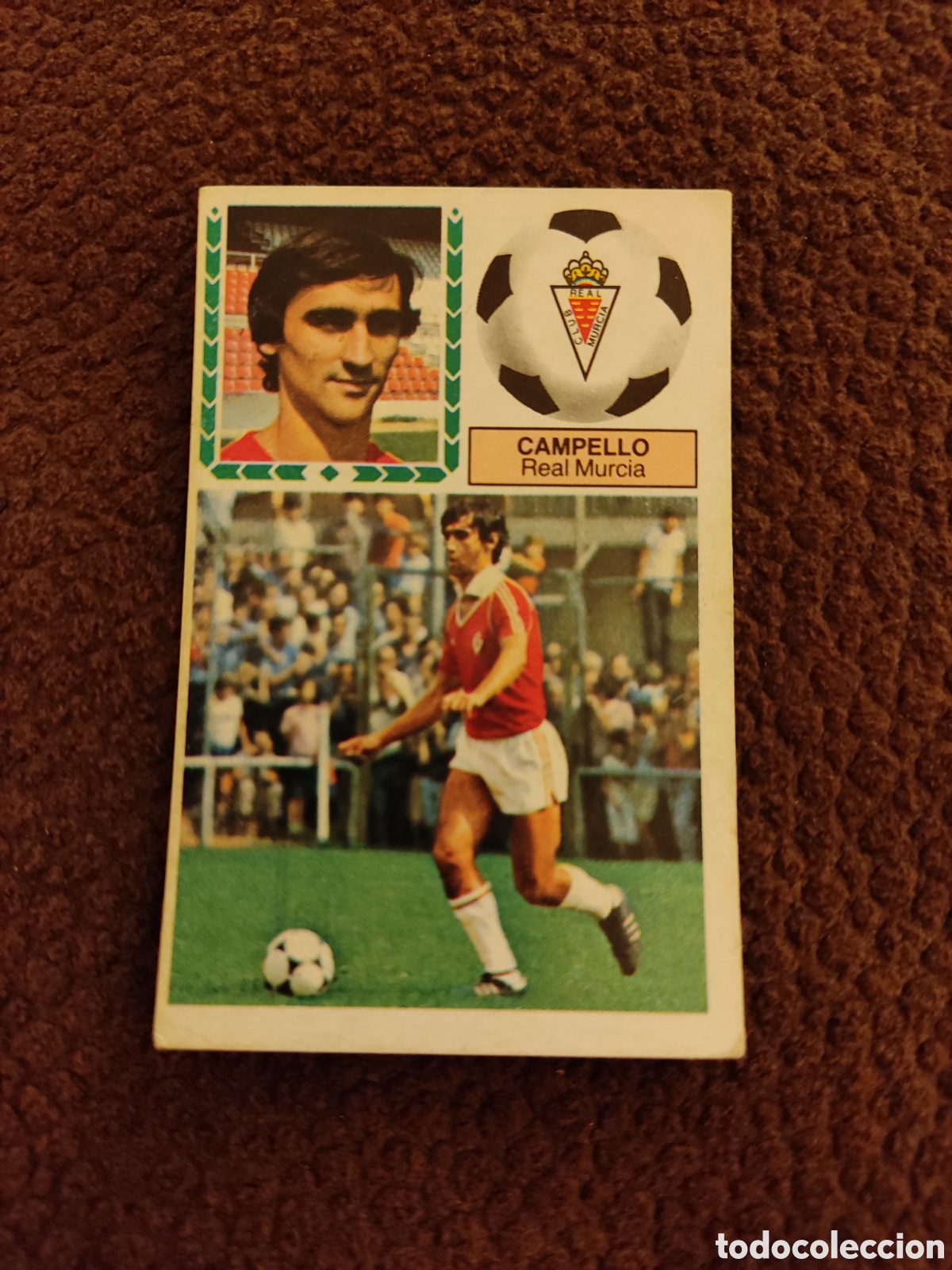 Fu&szlig;ball-Sticker: CAMPELLO MURCIA LIGA ESTE 1983/84 83 84 NUNCA PEGADO SIN PEGAR