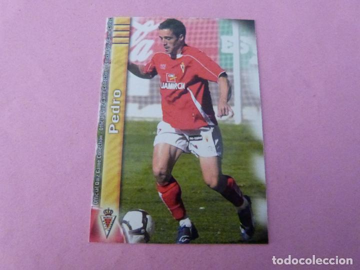 Fu&szlig;ball-Sticker: TRADING CARD FUTBOL PEDRO DEL REAL MURCIA N&ordm; 1001 LIGA MUNDICROMO 2009-2010/09-10