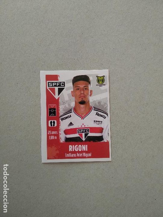 Cromos de F&uacute;tbol: 195 RIGONI SAO PAULO CROMO FUTBOL BRASILEIRAO PANINI LIGA BRASIL BRASILEIRO 2022