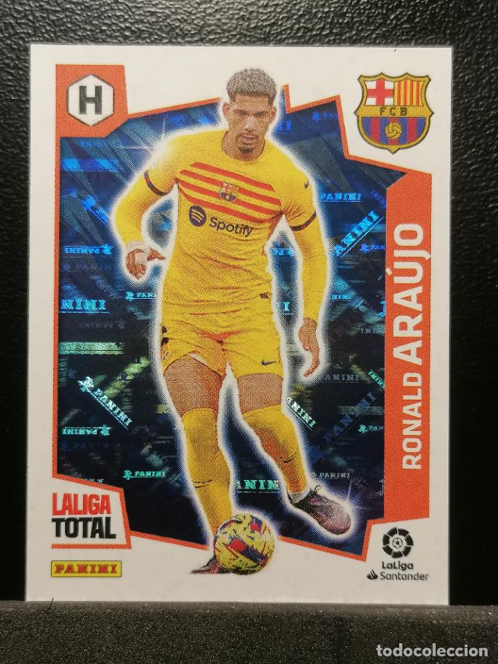 Cromos de F&uacute;tbol: 443 ARAUJO BARCELONA HEROES LA LIGA TOTAL 2022 2023 22 23 PANINI