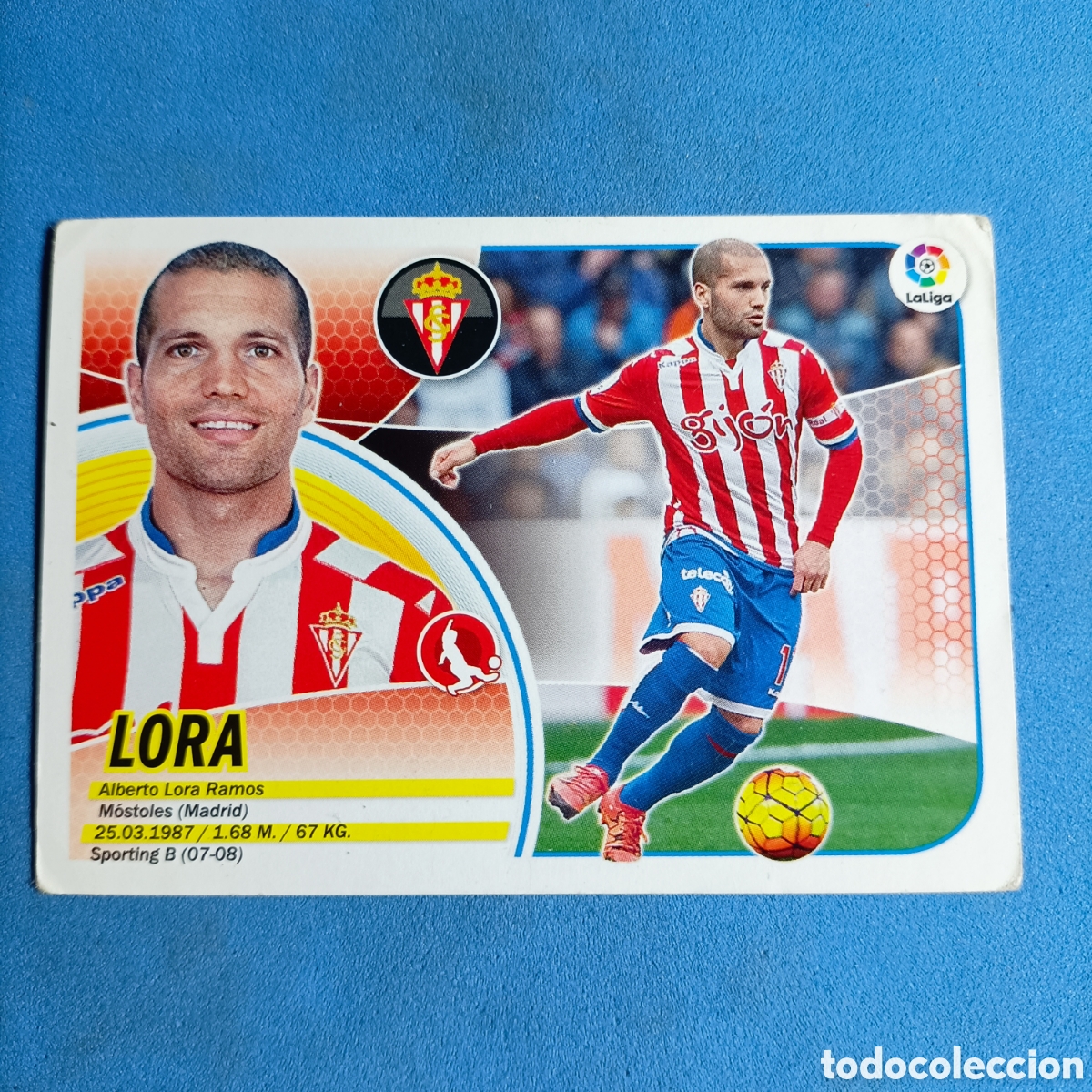 Cromos de f&uacute;tbol: CROMO ESTE. LIGA 2016-2017 (SPORTING) №3 LORA - Foto 1