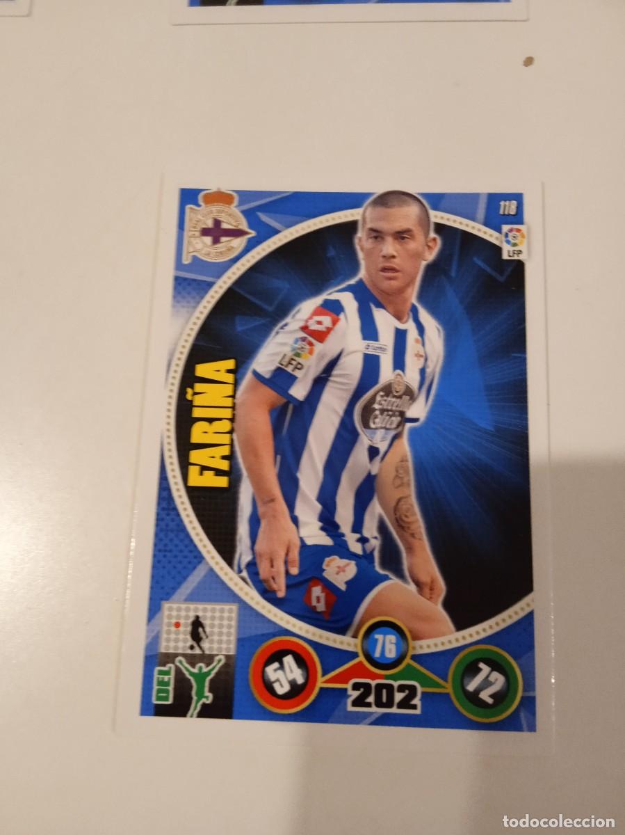 Cromos de f&uacute;tbol: CAJ-3218 CROMO FUTBOL ADRENALYN XL PANINI 2014 2015 14 15 DEPORTIVO CORU&Ntilde;A FARI&Ntilde;A