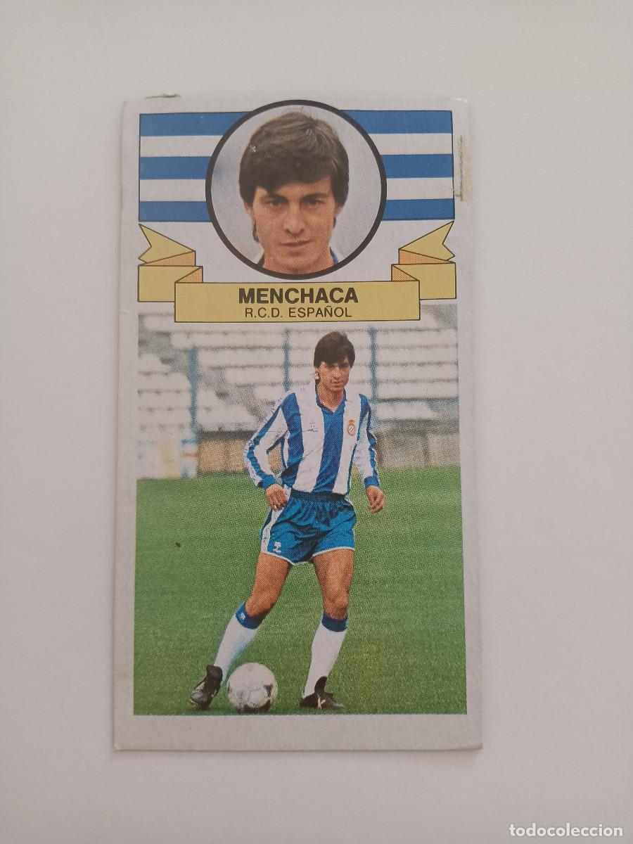 Cromos de f&uacute;tbol: CROMO MENCHACA EDICIONES ESTE 85/86 - Foto 1