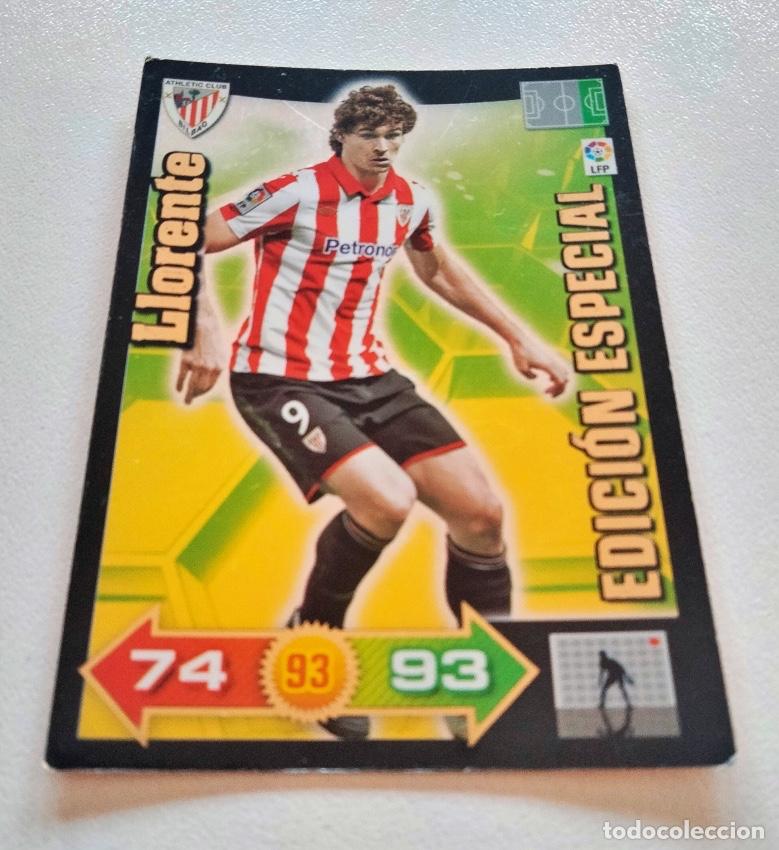 Figurine di Calcio: CROMO LLORENTE EDICI&Oacute;N ESPECIAL. ADRENALYN XL. 2010-11. COMO NUEVO.