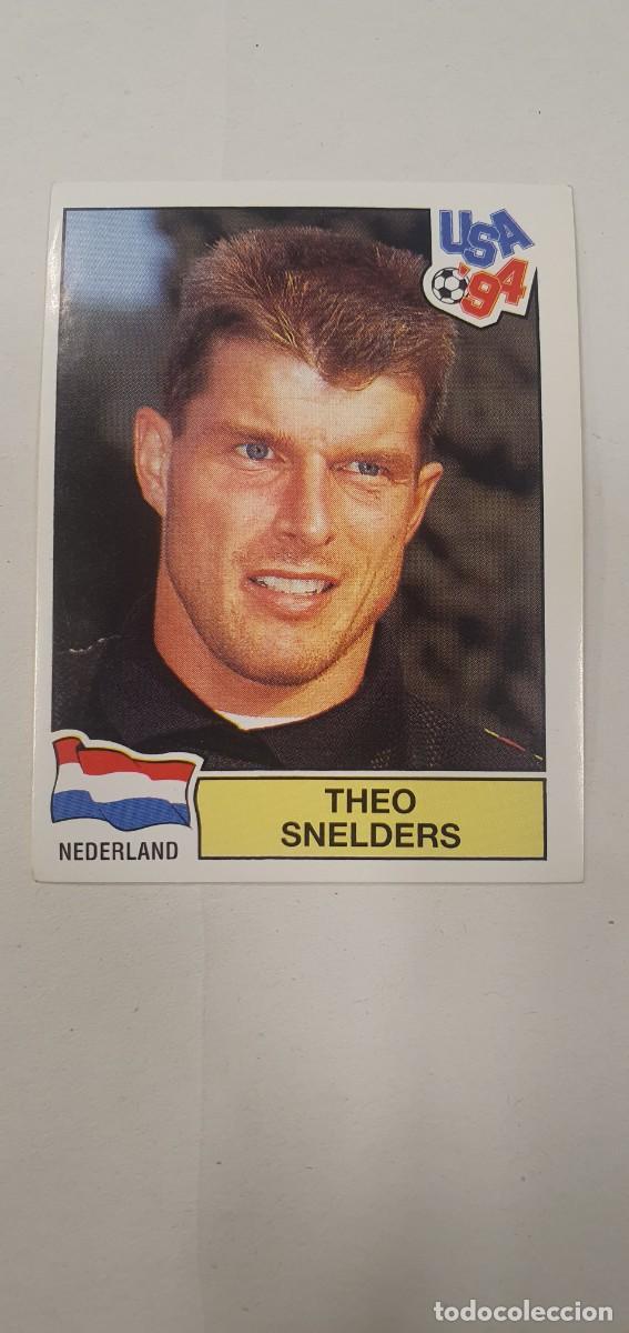 Figurine di Calcio: N&deg;434 Theo Snelders (Holanda) Mundial USA 94 PANINI. Nunca pegado