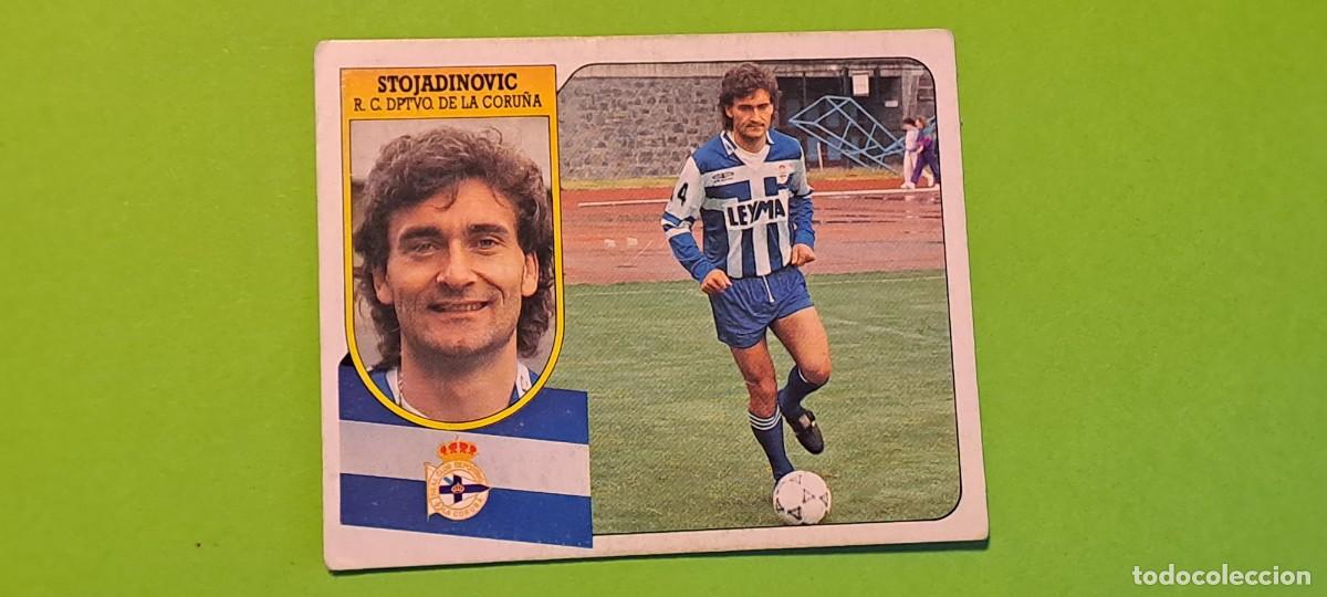 Cromos de F&uacute;tbol: STOJADINOVIC DEPORTIVO CORU&Ntilde;A ESTE 91 92 1991 1992 RECUPERADO