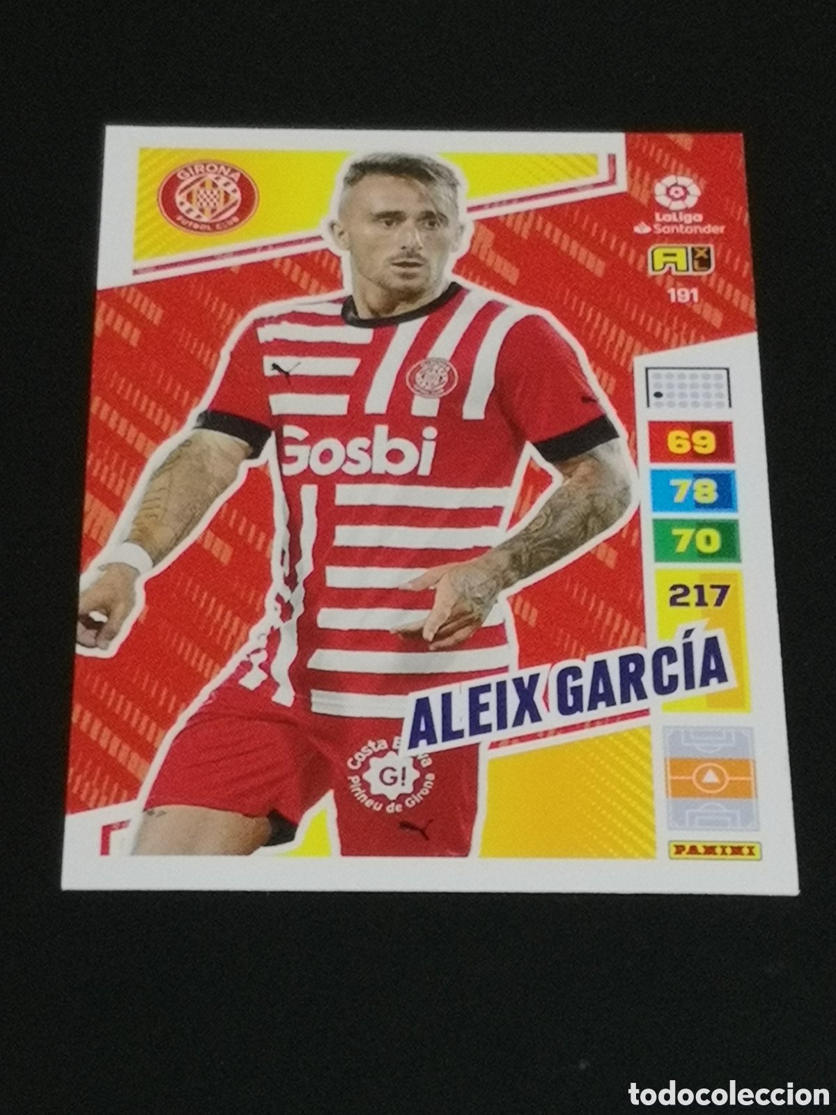 Cromo E002913: Trade Card Game Adrenalyn. Liga 2017-18, Aleix García.  Girona F.C. by LFP - 2017 - from EL BOLETIN (SKU: 941918)