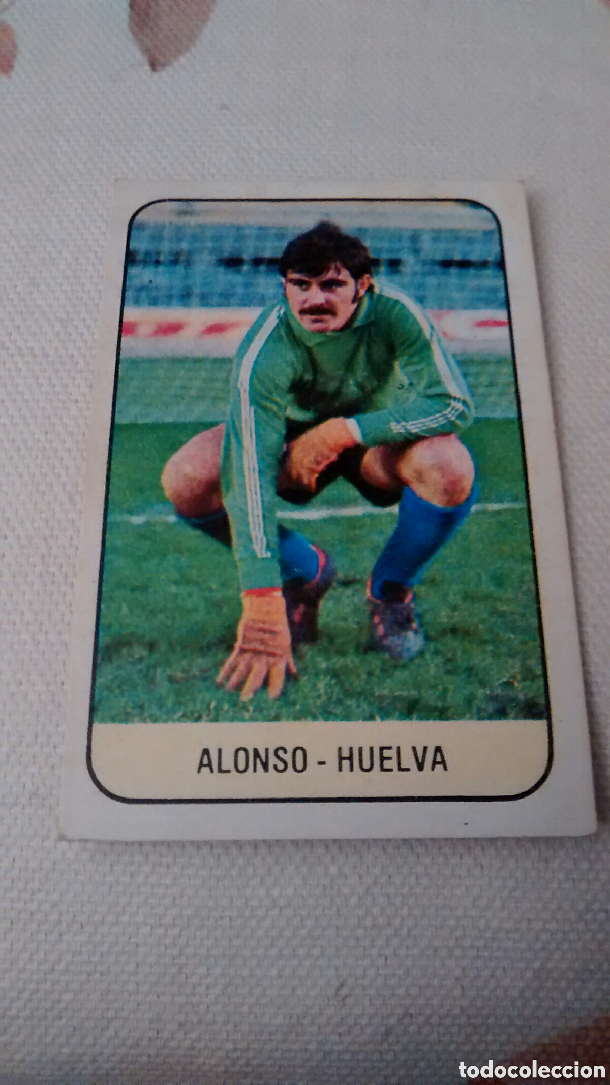 Cromos de f&uacute;tbol: ALONSO, HUELVA, EDICIONES ESTE 78 79 DESPEGADO - Foto 1