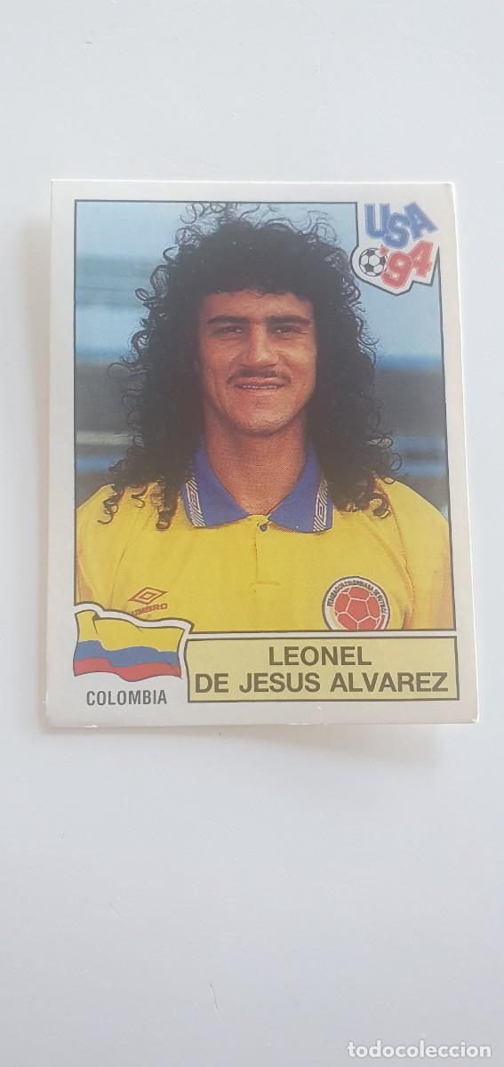 Cromos de Futebol: N&deg;61 Leonel De Jes&uacute;s &Aacute;lvarez (Colombia) Mundial USA 94 PANINI. Nunca pegado