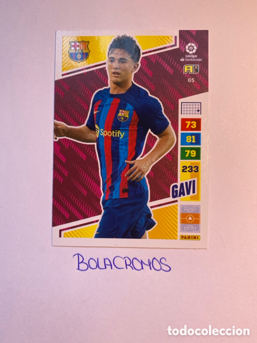 Oferta Cromos Gavi Barcelona Adrenalyn XL 2021-22 España