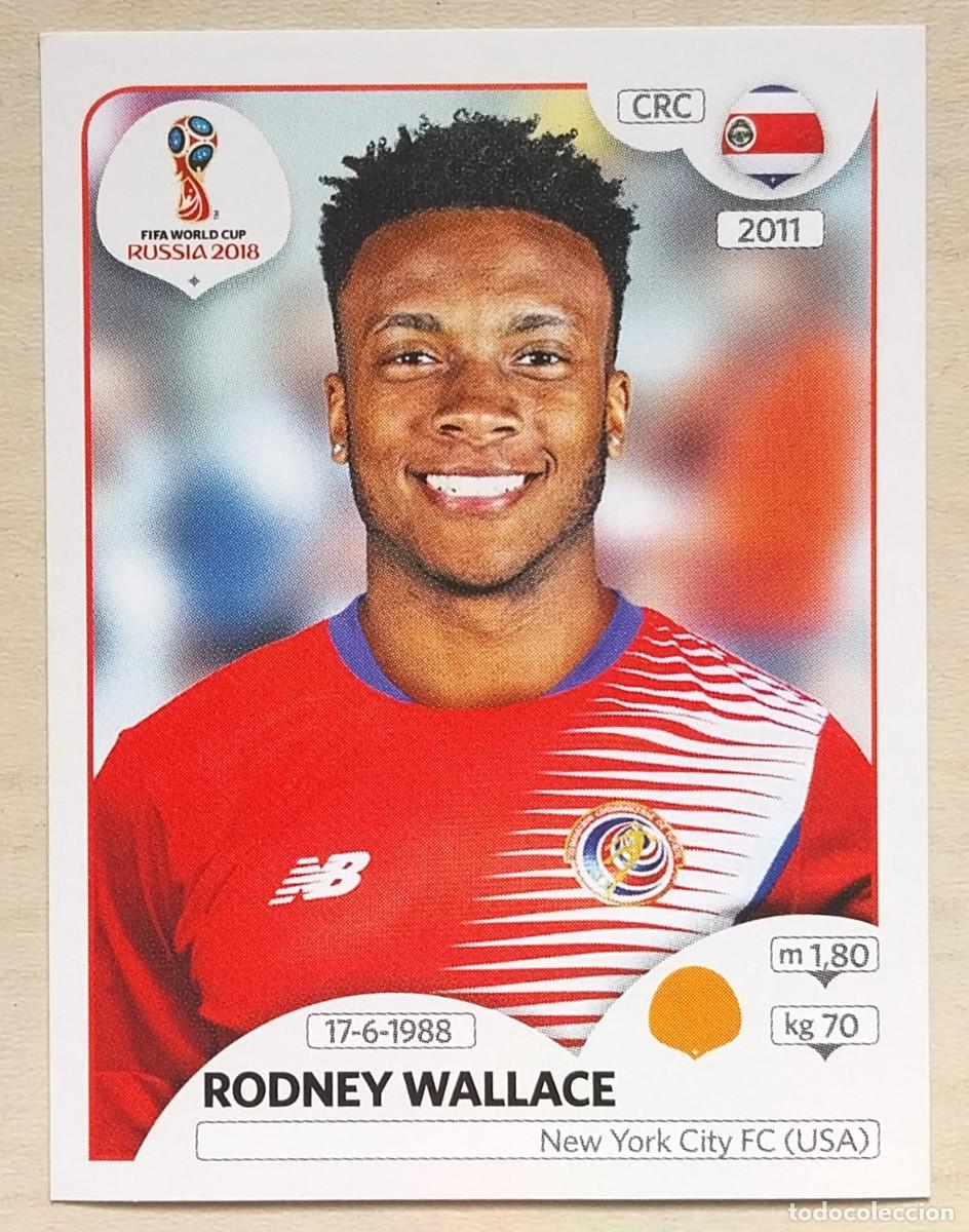 Fu&szlig;ball-Sticker: 408 RODNEY WALLACE COSTA RICA CROMOS ALBUM MUNDIAL FUTBOL RUSSIA - RUSIA 2018