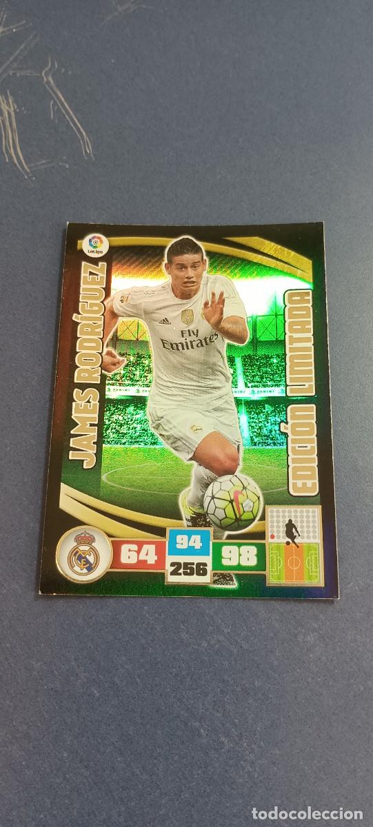Cromos de f&uacute;tbol: JAMES RODR&Iacute;GUEZ EDICION LIMITADA 15-16 - Foto 1