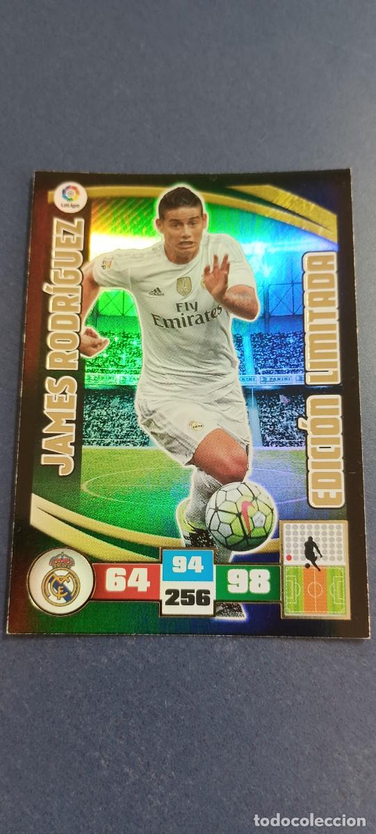 Cromos de f&uacute;tbol: JAMES RODR&Iacute;GUEZ EDICION LIMITADA 15-16 - Foto 1
