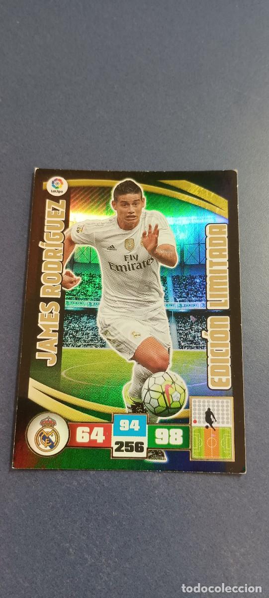 Cromos de f&uacute;tbol: JAMES RODR&Iacute;GUEZ EDICION LIMITADA 15-16 - Foto 1