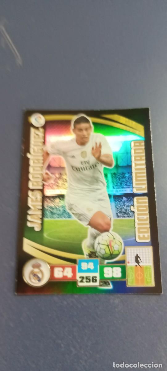 Cromos de f&uacute;tbol: JAMES RODR&Iacute;GUEZ EDICION LIMITADA 15-16 - Foto 1