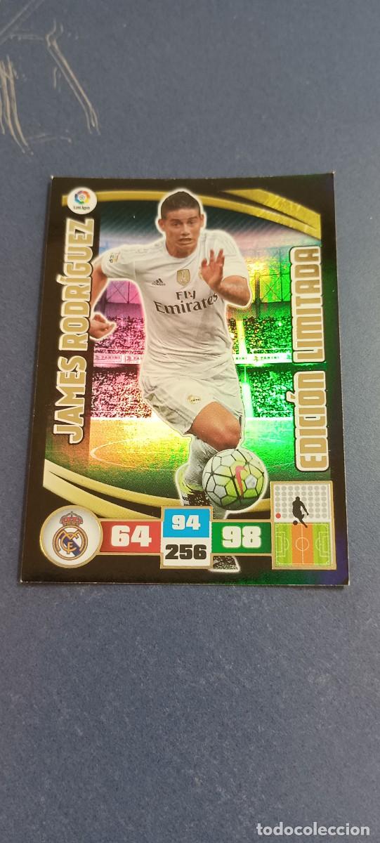 Cromos de f&uacute;tbol: JAMES RODR&Iacute;GUEZ EDICION LIMITADA 15-16 - Foto 1