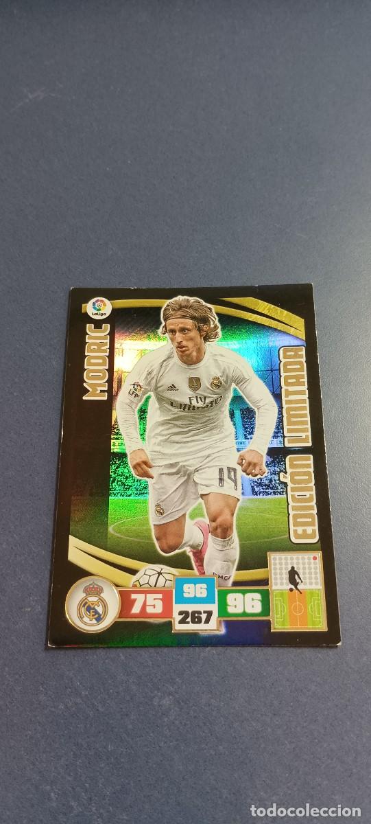Cromos de f&uacute;tbol: MODRIC EDICION LIMITADA 15-16 - Foto 1