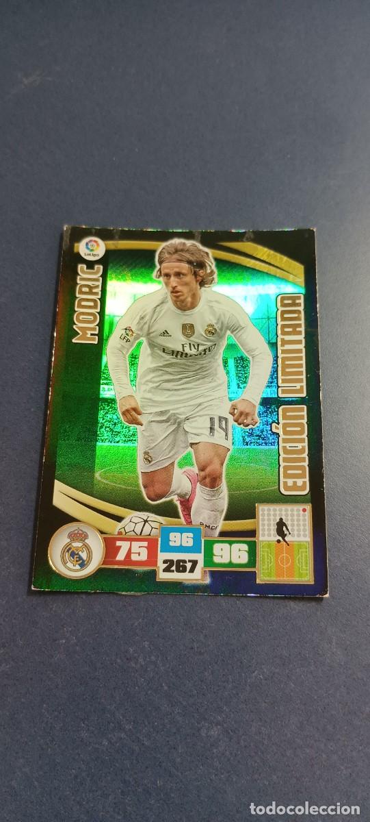 Cromos de f&uacute;tbol: MODRIC EDICION LIMITADA 15-16 - Foto 1