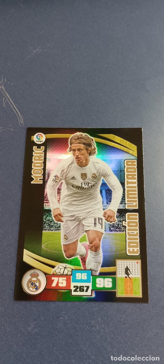Cromos de f&uacute;tbol: MODRIC EDICION LIMITADA 15-16 - Foto 1