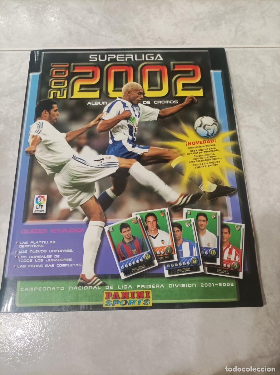 Cromos de Futebol: Album futbol 2001/02 completo