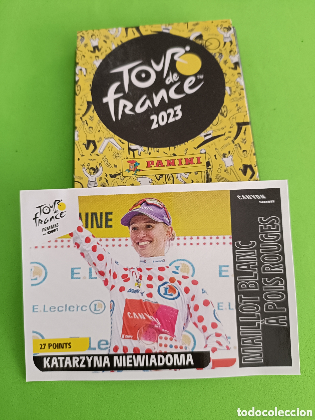 Cromos de F&uacute;tbol: Tour de France Francia 2023 23 Ciclismo - T 30 Katarzyna niewiadoma