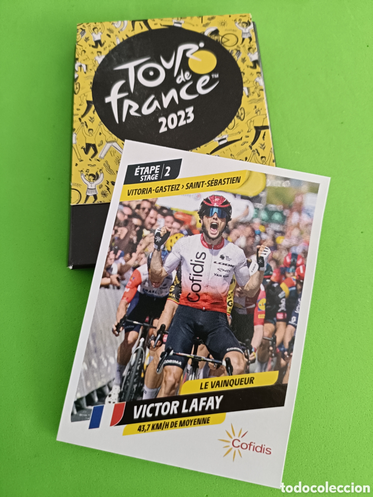 Cromos de F&uacute;tbol: Tour de France Francia 2023 23 Ciclismo - T 02 Victor Lafay