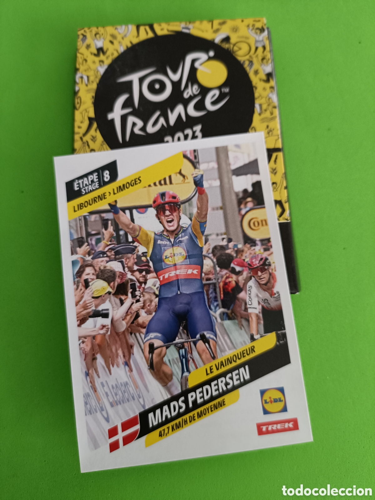 Cromos de F&uacute;tbol: Tour de France Francia 2023 23 Ciclismo - T 08 Mads Pedersen