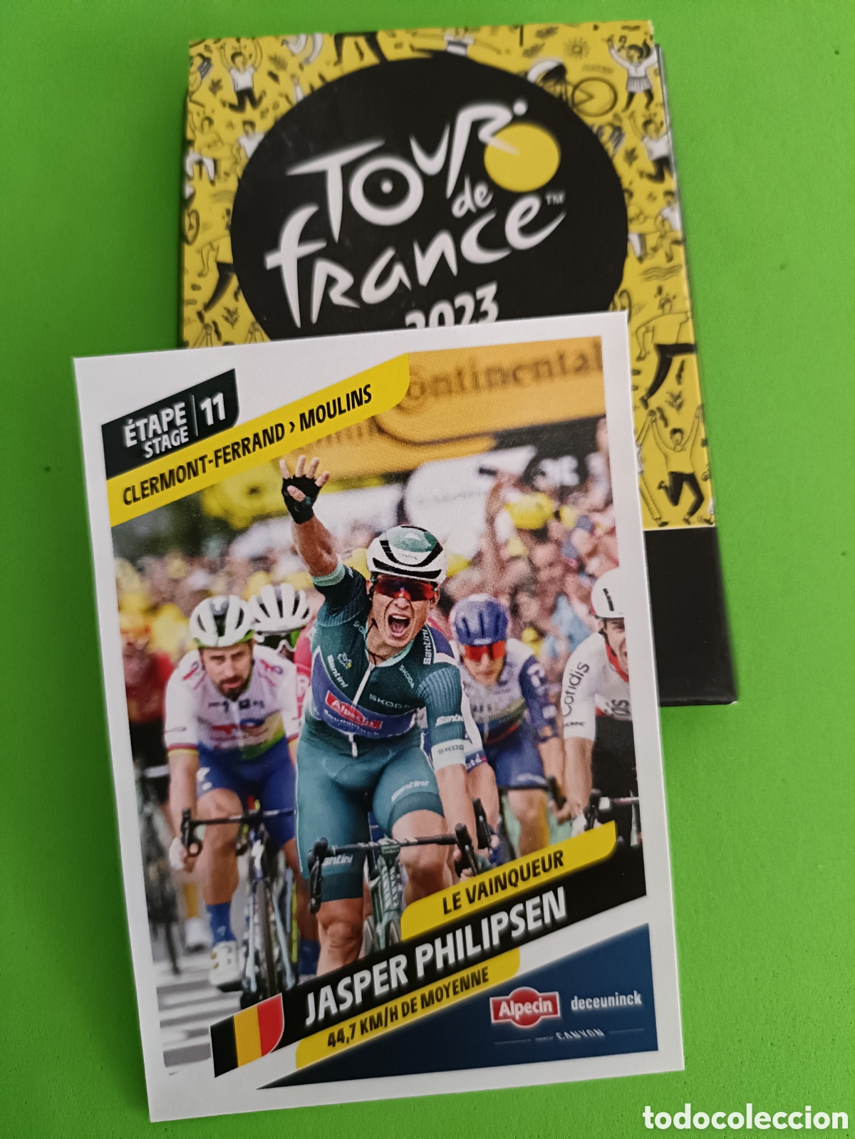Cromos de F&uacute;tbol: Tour de France Francia 2023 23 Ciclismo - T 11 Jasper Philipsen
