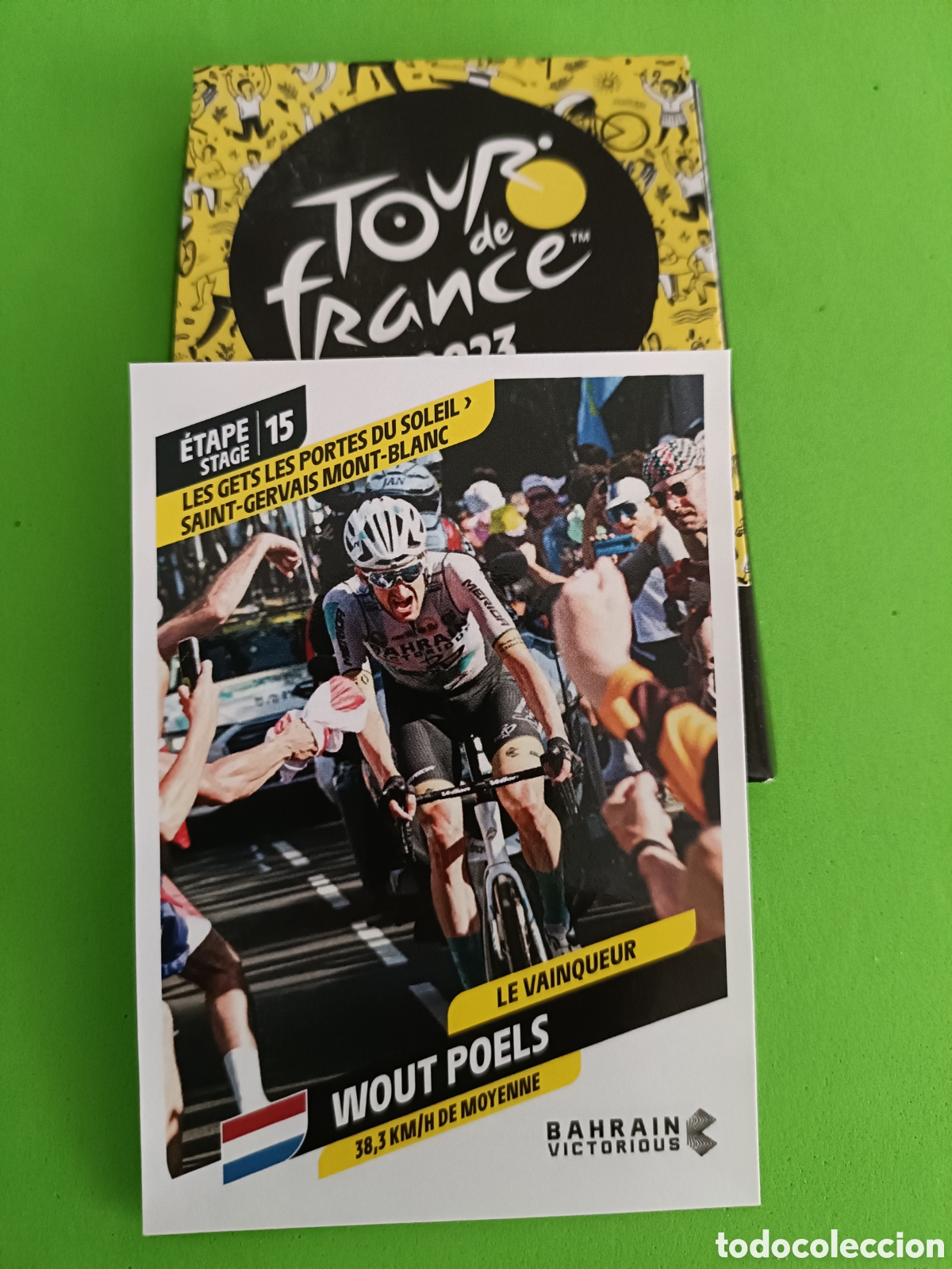 Cromos de F&uacute;tbol: Tour de France Francia 2023 23 Ciclismo - T 15 Wout Poels
