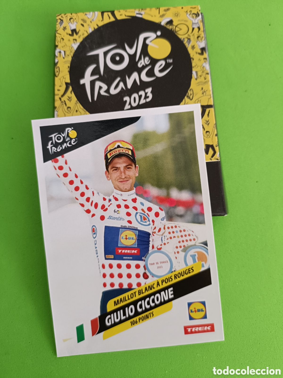 Cromos de F&uacute;tbol: Tour de France Francia 2023 23 Ciclismo - T 24 Giulio Ciccone