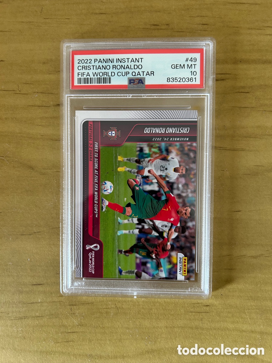 cristiano ronaldo n49 psa 10 panini instant qat - Compra venta en